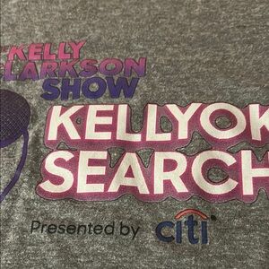 Kelly Clarkson tee shirt by Next  Level Apparel soft cotton “Kellyoke Search”